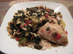 Photo of Chicken with Chickpeas