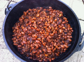 Spicy Baked Beans Photo